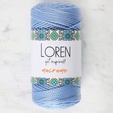 TeknoKapsül Loren Macrame Mavi El Örgü Ipi - Rm 0220 - 34350
