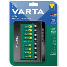 Varta 57681 LCD 8 Slot Aa - Aaa Pil Şarj Cihazı