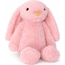 Bir Kutu Balon Pembe Tavşan Uyku Arkadaşı Peluş    35 cm