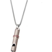 Deprem Düdüğü Çelik Kolye - Lisinya