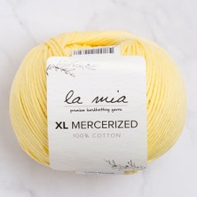 TeknoKapsül La Mia Xl Mercerized Sarı El Örgü Ipi - 177 - 33770