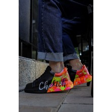 CH254  Cst Pittura Erkek Ayakkabı 481 Sıyah / Sarı Chekıch