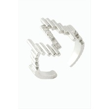 Makay Şimşek Taşlı Yüzük