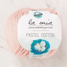 TeknoKapsül La Mia Pastel Cotton Şeker Pembe El Örgü Ipi - L185 - 33952