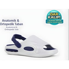 Adımist Erkek Hastane Plaj Günlük Yumuşak Ortopedik Rahat Taban Eva Terlik