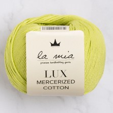 TeknoKapsül La Mia Lux Mercerized Cotton Fıstık Yeşili El Örgü Ipi - 150 - 33751