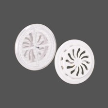 Cam Menfezi Baca Kapağı Ayarlı Doğalgaz Beyaz - Aç-Kapa Ayarlanabilir Soğuk Hava Engelleyen Cam Menfezi - Panel Hava Kapaklı Havalandırma Menfezi