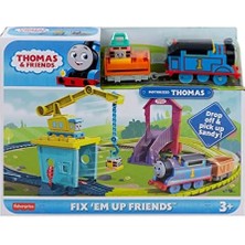 Thomas & Thomas ve Arkadaşları™ Carly ve Sandy Oyun Seti Thomas ve Arkadaşları Carly ve Sandy Oyun Seti, Motorlu Tren ve Pist Seti HDY58