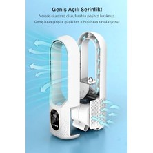 Taşınabilir Kişisel Hava Soğutucu 4 Ü Bir Arada. Hava Soğutucu-Buharlı Nemlendirici-Masa Fanı