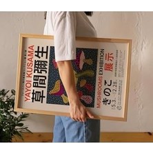 Yayoi Kusama Çerçevesiz Poster, Modern Dekoratif Çerçevesiz Poster, Tablo, Yayoikusama-10, 30 x 40