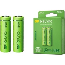 Gp GP130AAHCE-2EB2 1300 Mah Şarjlı Aa Kalem Pil