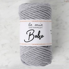 TeknoKapsül La Mia Boho Gri Büküm Makrome Ipi - L031 - 33986