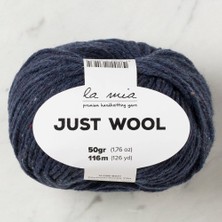 TeknoKapsül La Mia Just Wool Lacivert El Örgü Ipi - LT011 - 33833