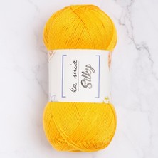TeknoKapsül La Mia Silky Hardal Sarı El Örgü Ipi - L003 - 33673