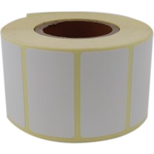 Eko Termal Etiket 45MM x 25MM Ruloda 1000 Adet 40MM Çapında Direk Termal Transfer Etiketi
