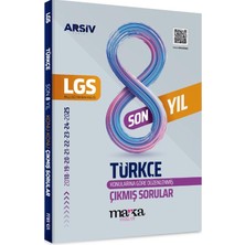 Marka Yayınları Lgs Türkçe Konu Konu Çıkmış Sorular Son 8 Yıl