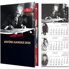 2026 Atatürk Ciltli Ajanda ve Atatürk Gemici Takvim - Imza