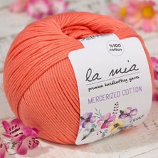 TeknoKapsül La Mia Mercerized Cotton Turuncu El Örgü Ipi - 13 - 33598