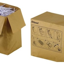 2102441 Geri Dönüştürülebilir Evrak Imha Makinesi Atık Torbası, 50 Litre Kapasite (50 Adet), Bej