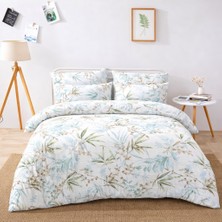 Lila Moon Sunrise Çift Kişilik Pamuklu Nevresim Takımı