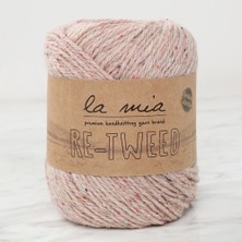 TeknoKapsül La Mia Re-Tweed Bej  Melanj El Örgü Ipi - L022