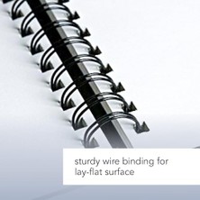 Sanatçı Serisi Alan Çizim Kitabı Kalem, Kalem ve Keçe Ipucu Kalemler, Yan Tel Bağlı, 90 Pound, 9 x 12 Inç, 60 Sayfalar