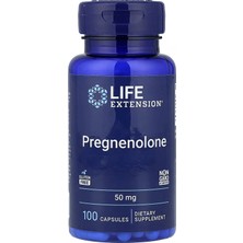 Life Extension Pregnenolone Brain & Cognitive Memory Health And Brain Plasticity  100 Caps
