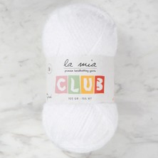 TeknoKapsül La Mia Club Beyaz El Örgü Ipi - 601