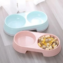 Tuncel Store Çift Bölmeli Evcil Hayvan Mama Kabı