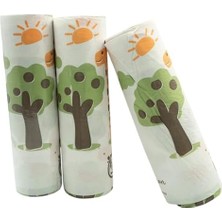 Tek Kullanımlık Pratik Masa Aktivite Kullan At Piknik Kamp Örtüsü 100X120 Desen 3'lü Rulo Sıvı Geçirmez, Çocuk Parti Örtüsü