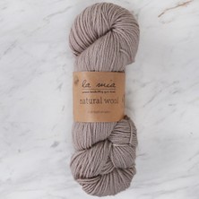 TeknoKapsül La Mia Natural Wool Bej El Örgü Ipi - H3 - 33605