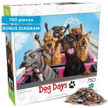 Buffalo Games - Eğlence Kabuğunda Eğlence - 750 Parça Yapboz, Siyah