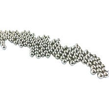 Aksh Aısı 1010 Karbon Çelik Rulman Bilyesi Saçma Bilye Çok Amaçlı Tane Demir Misket Rulman Bilya 4.5 mm Av Atıcılık