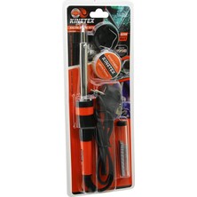 4in1 Kalem Havya Lehim Seti 60W Kalem Havya - Mini Stand - Lehim Pastası - Lehim Teli (4887)