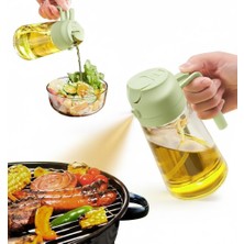 Klink 2'si 1 Arada Yağ Spreyi/cam Spreyi/yağ Dispenseri, Sızdırmaz, Hava Fritözü Için Mutfak Yağı, Pişirme Için Mutfak Spreyi, 470 Ml, Ince Sis Difüzörü