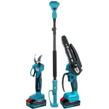 LTG Nova Cat Power 1520 Akülü Dal Kesme ve Budama Makası Seti Teleskopik Saplı