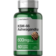 Horbaach KSM66 Ashw 600MG | With L-Theanine 60 Tablet