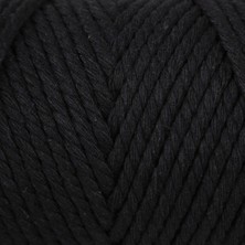 TeknoKapsül Loren Decor Slim 3 Büküm Makrome Ipi Siyah - L006