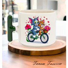 Tanem Bardak Kahve Çay Fincanı Hediye Sevgili Gün 014 - T Kulp Kupa