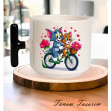 Tanem Bardak Kahve Çay Fincanı Hediye Sevgili Gün 014 - T Kulp Kupa