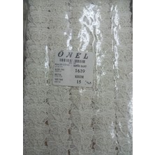 TeknoKapsül Dantel Polyester Güpür Bant Krem 15 Metre En 6 cm ON-1639-KR