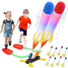 Kayyum Oyuncak Uçan Roket Air Rocket Duello 2'li Set Standart Malzeme ile Eğlenceli Oyun