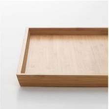 Bambu Kare Tepsi 25X33 cm Sunum Tepsi