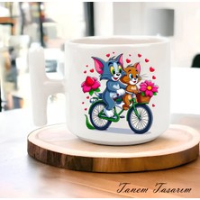 Tanem Bardak Kahve Çay Fincanı Hediye Sevgili Gün 014 - T Kulp Kupa