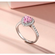 Imperial Kuyumculuk Pembe Kalpli 925 Ayar Kadın Yüzük