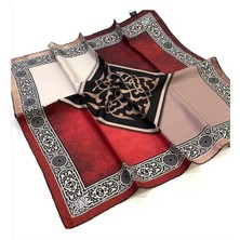 Levidor Tivil Ipek Eşarp Bordo 3620-1