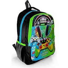 SHC4200 Coral High Kulaklık Game Ilkokul Ortaokul ve Günlük Sırt Çantası - Erkek Çocuk