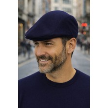 Kaşe Lastikli Ördek Kasket Şapka