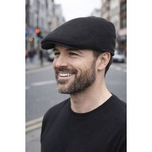 Kaşe Lastikli Ördek Kasket Şapka