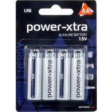 Power-Xtra Aa - LR06 Alkalin Kalem Pil 4'lü Blister